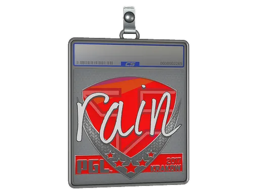 Sticker Slab | rain | Krakow 2017
