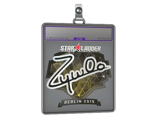 Sticker Slab | ZywOo (Foil) | Berlin 2019