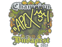 Sticker | apEX (Champion) | Budapest 2025