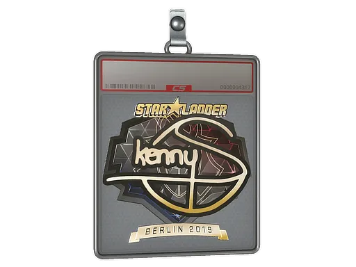 Sticker Slab | kennyS (Gold) | Berlin 2019