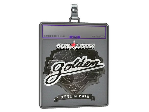 Sticker Slab | Golden (Foil) | Berlin 2019