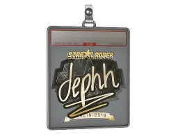 Sticker Slab | dephh (Gold) | Berlin 2019