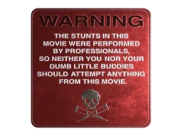 Sticker | WARNING (Foil)