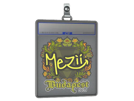 Sticker Slab | mezii | Budapest 2025