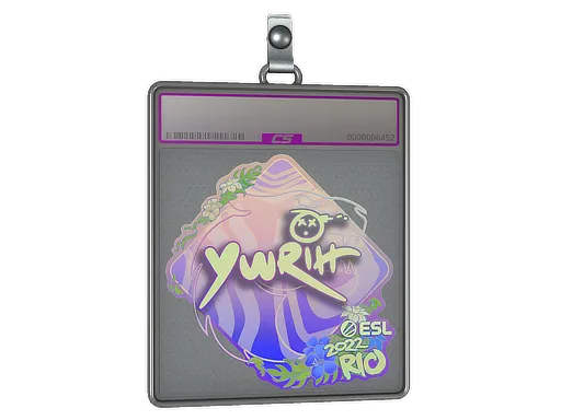 Sticker Slab | yuurih (Holo) | Rio 2022