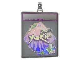 Sticker Slab | yuurih (Holo) | Rio 2022