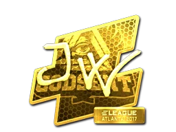 Sticker | JW (Gold) | Atlanta 2017