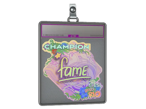 Sticker Slab | fame (Holo, Champion) | Rio 2022