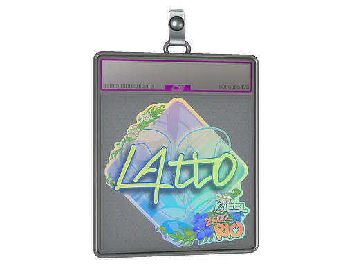 Sticker Slab | latto (Holo) | Rio 2022