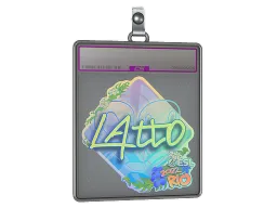 Sticker Slab | latto (Holo) | Rio 2022