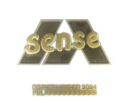 Sticker | sense (Gold) | Copenhagen 2024