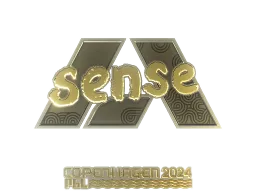 Sticker | sense (Gold) | Copenhagen 2024