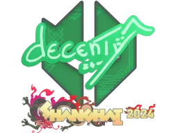 Sticker | decenty | Shanghai 2024