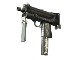 MAC-10 | Whitefish (Battle-Scarred)
