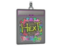 Sticker Slab | HexT (Holo) | Budapest 2025
