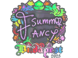 Sticker | Summer (Holo) | Budapest 2025