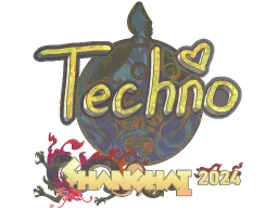 Sticker | Techno4K (Holo) | Shanghai 2024