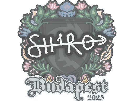 Sticker | sh1ro | Budapest 2025