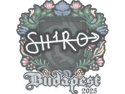 Sticker | sh1ro | Budapest 2025