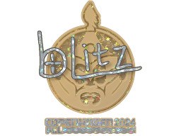 Sticker | bLitz (Glitter) | Copenhagen 2024