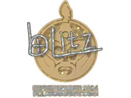 Sticker | bLitz (Glitter) | Copenhagen 2024