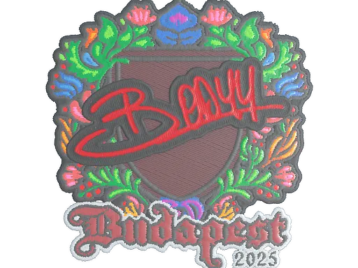 Sticker | bodyy (Embroidered) | Budapest 2025
