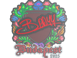 Sticker | bodyy (Embroidered) | Budapest 2025