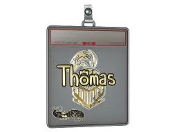 Sticker Slab | Thomas (Gold) | Paris 2023
