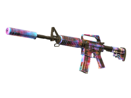 M4A1-S | Glitched Paint (Minimal Wear)