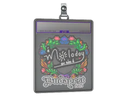 Sticker Slab | molodoy (Embroidered) | Budapest 2025