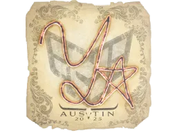 Sticker | yxngstxr | Austin 2025