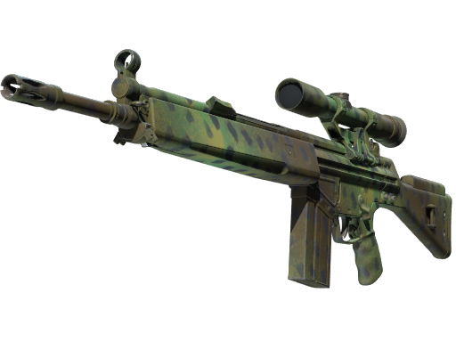 Souvenir G3SG1 | Jungle Dashed (Minimal Wear)
