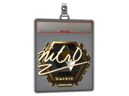 Sticker Slab | nitr0 (Gold) | London 2018