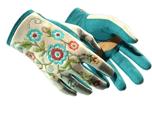 ★ Driver Gloves | Garden (Well-Worn)