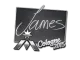Sticker | James | Cologne 2015 CS2 skin