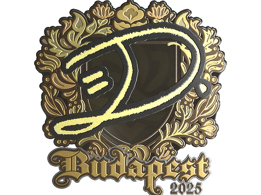 Sticker | dumau (Gold) | Budapest 2025