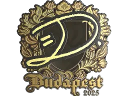 Sticker | dumau (Gold) | Budapest 2025