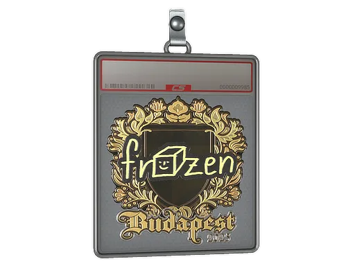 Sticker Slab | frozen (Gold) | Budapest 2025
