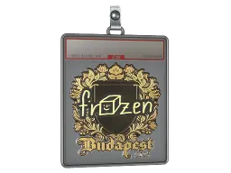 Sticker Slab | frozen (Gold) | Budapest 2025