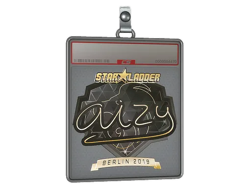 Sticker Slab | aizy (Gold) | Berlin 2019
