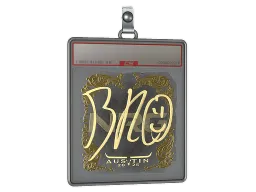 Sticker Slab | br0 (Gold) | Austin 2025