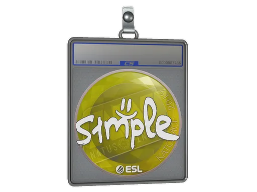 Sticker Slab | s1mple | Katowice 2019