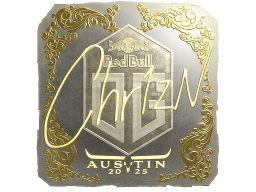 Sticker | Chr1zN (Gold) | Austin 2025