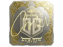 Sticker | Chr1zN (Gold) | Austin 2025