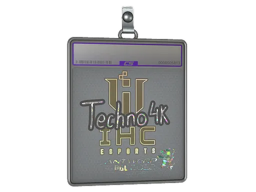 Sticker Slab | Techno4K (Glitter) | Antwerp 2022