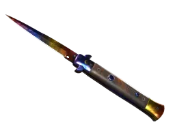 ★ StatTrak™ Stiletto Knife | Marble Fade (Factory New)