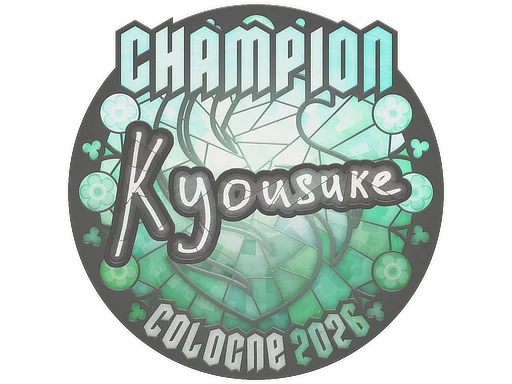 Sticker | kyousuke (Champion) | Cologne 2026