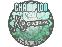 Sticker | kyousuke (Champion) | Cologne 2026