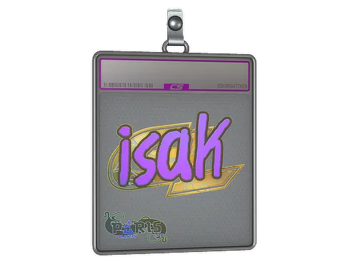 Sticker Slab | isak (Holo) | Paris 2023