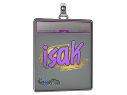 Sticker Slab | isak (Holo) | Paris 2023